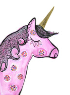 Wilhelmina Unicorn - Print-Prints-Madeleine Stamer-Greenhouse Interiors