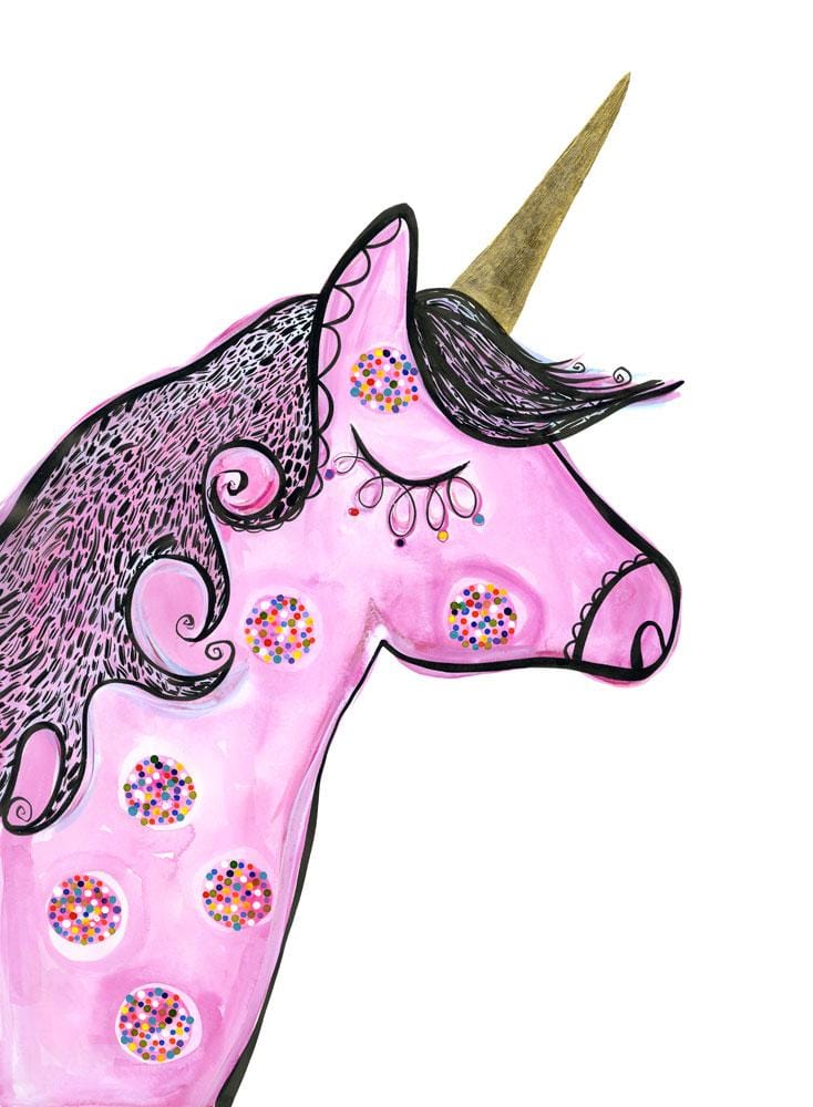 Wilhelmina Unicorn - Print-Prints-Madeleine Stamer-Greenhouse Interiors