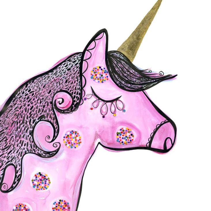 Wilhelmina Unicorn - Print-Prints-Madeleine Stamer-Greenhouse Interiors