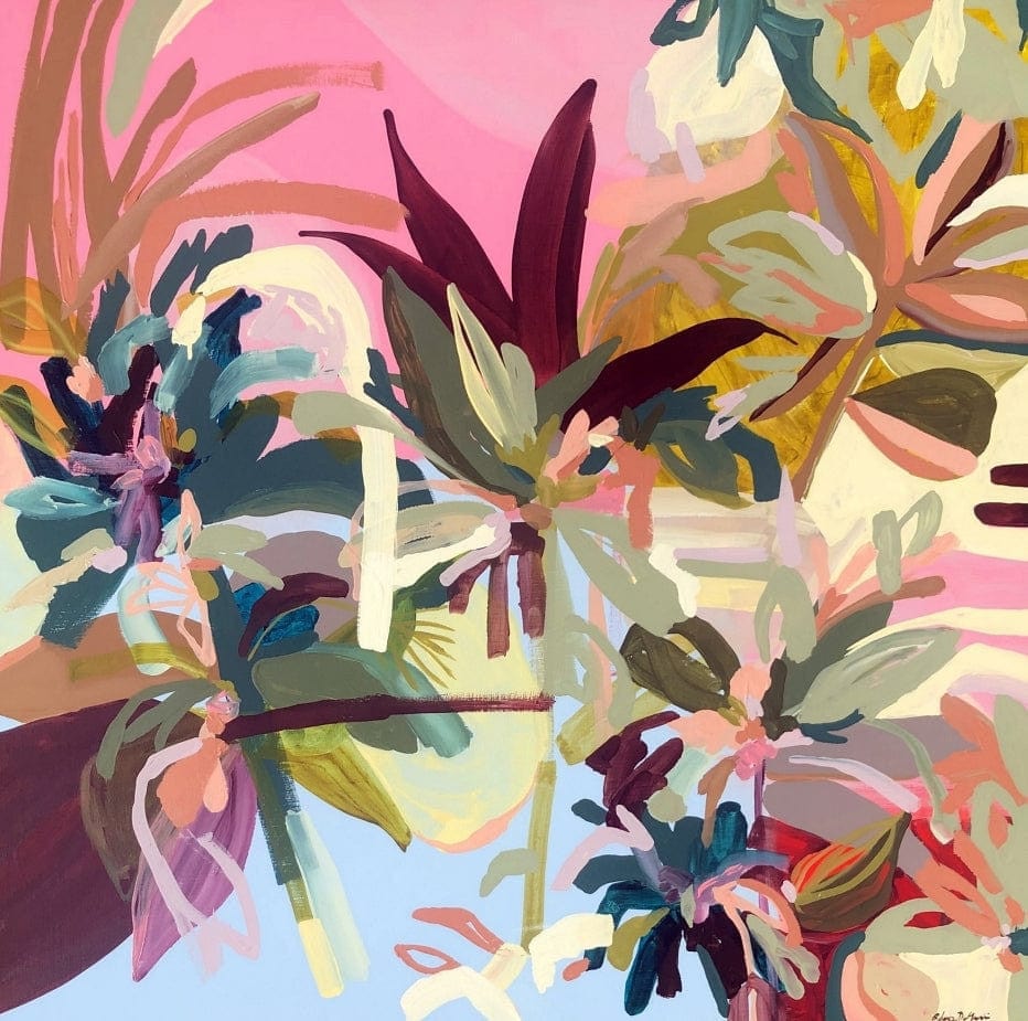 Tending To The Houseplants - Print