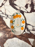 Arancia Plate ~ Oval Aperitivo-Ceramics-Avenue Lane-Greenhouse Interiors Pty Ltd