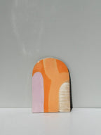 Dyptich In Lilac And Peach
