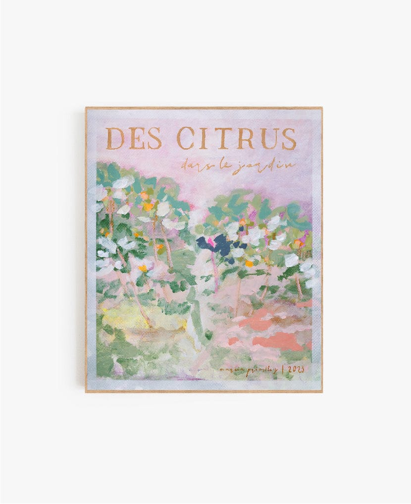 Des Citrus Jars Le Jardin  - Limited Edition Print