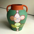 Green Epaulet Vessel-Ceramics-Chrystie Longworth-Greenhouse Interiors Pty Ltd