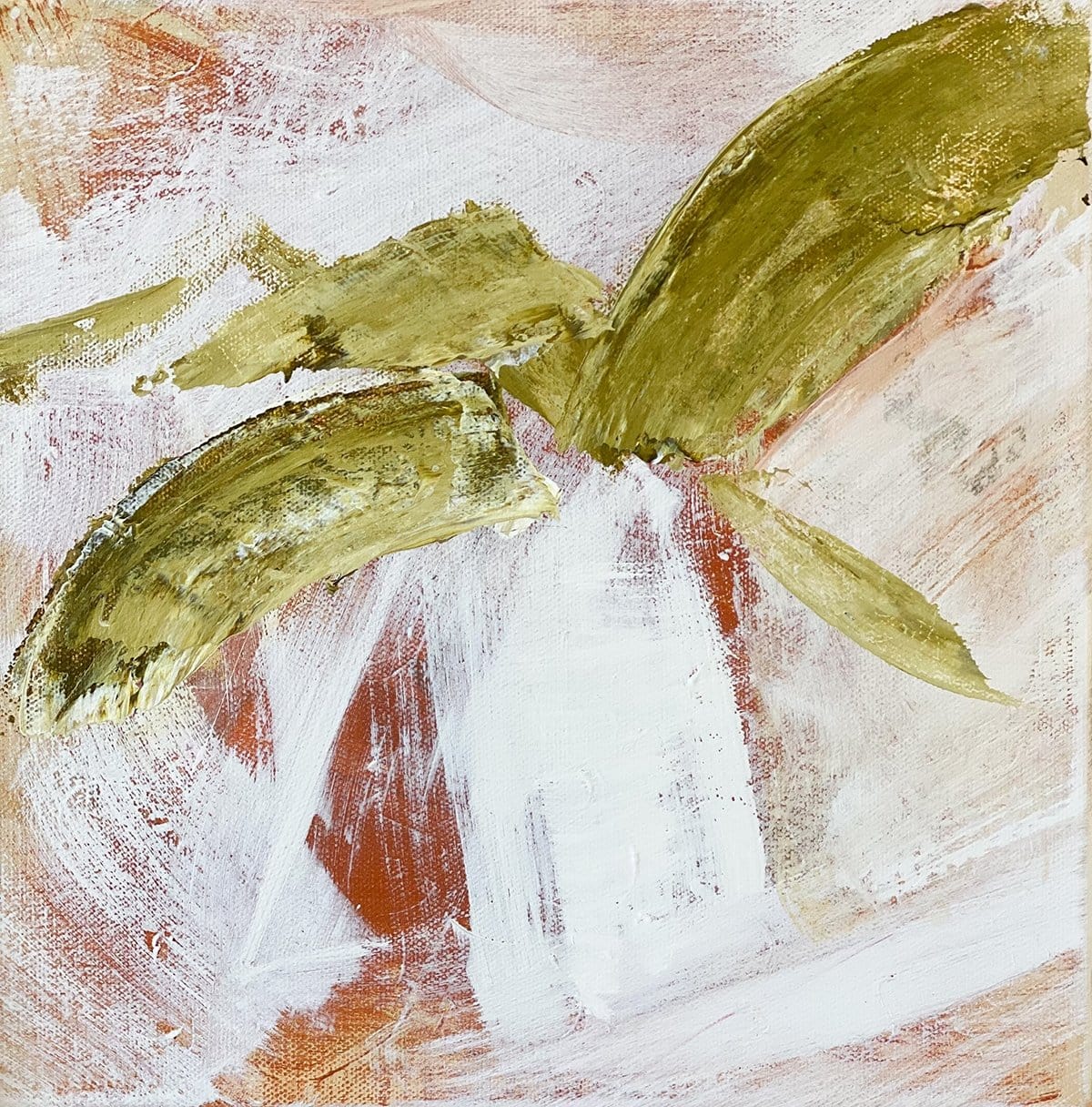 Red Palm III - Original Painting
