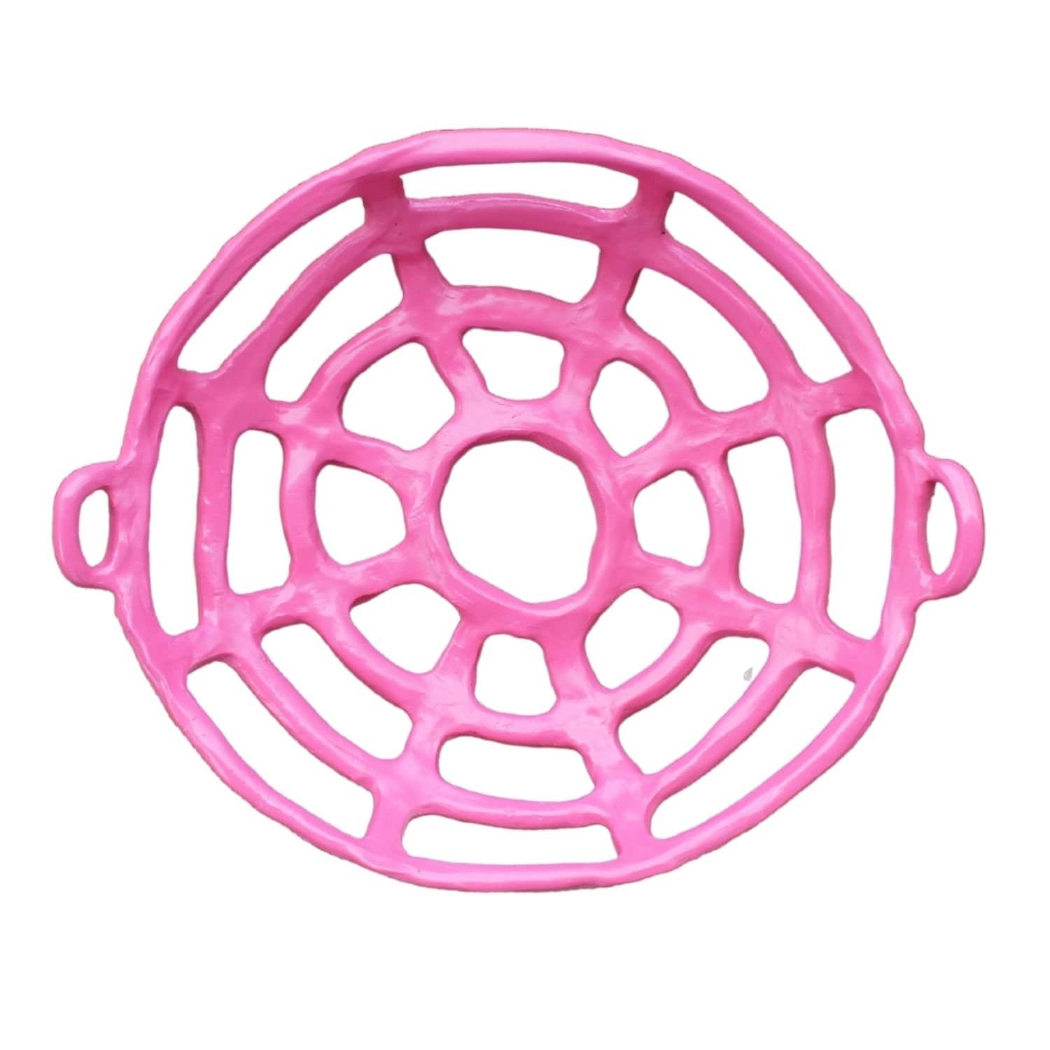 Pink Porcelain Fruit Bowl