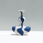 Cobalt Blue Groovy Vessel