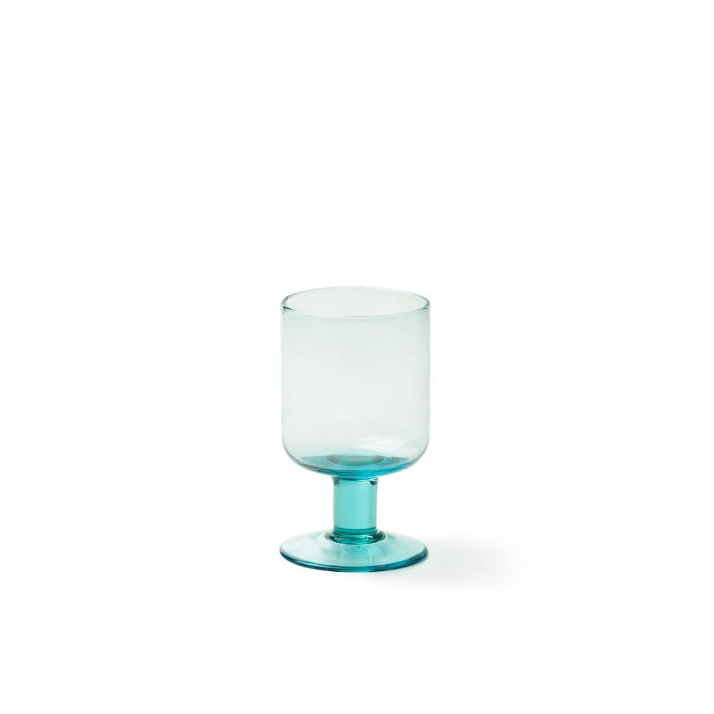 Bitossi Wine Goblets - Set of 6 - Turquoise