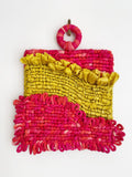 Hello Fling - Handwoven Art (Mini)-Wall Hangings-Hands Weave Hello-Greenhouse Interiors Pty Ltd