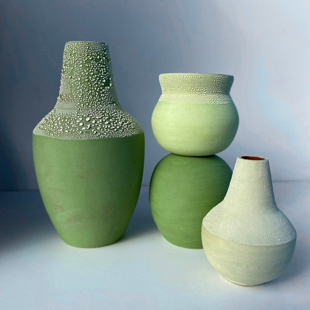 Mint Spectacle Bud Vase