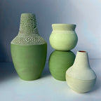 Mint Spectacle Bud Vase
