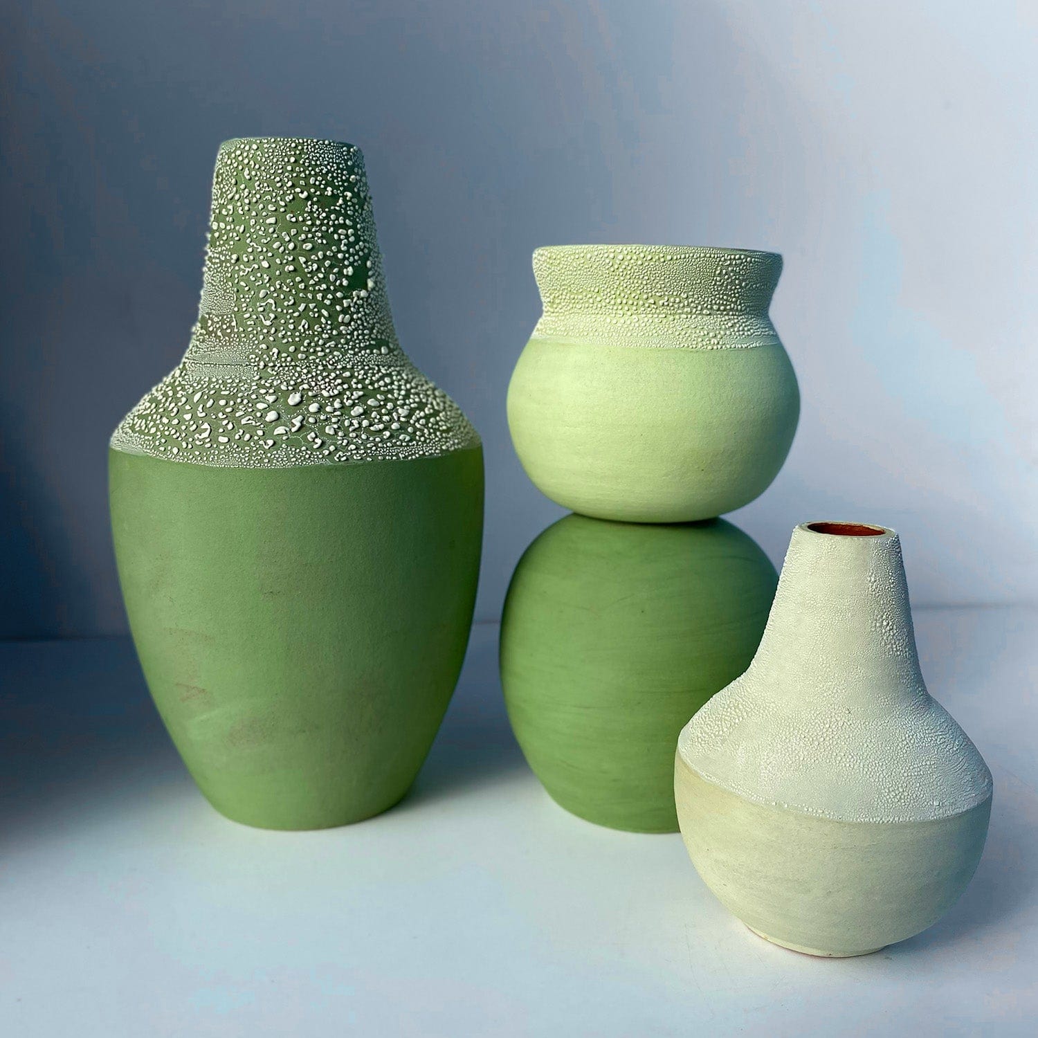 Mint Spectacle Bud Vase