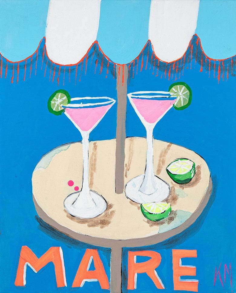 Beach Drinks - Original Art