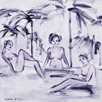 Bathhouse Tyrian - Original Painting