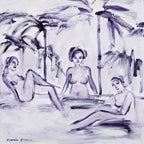 Bathhouse Tyrian - Original Painting