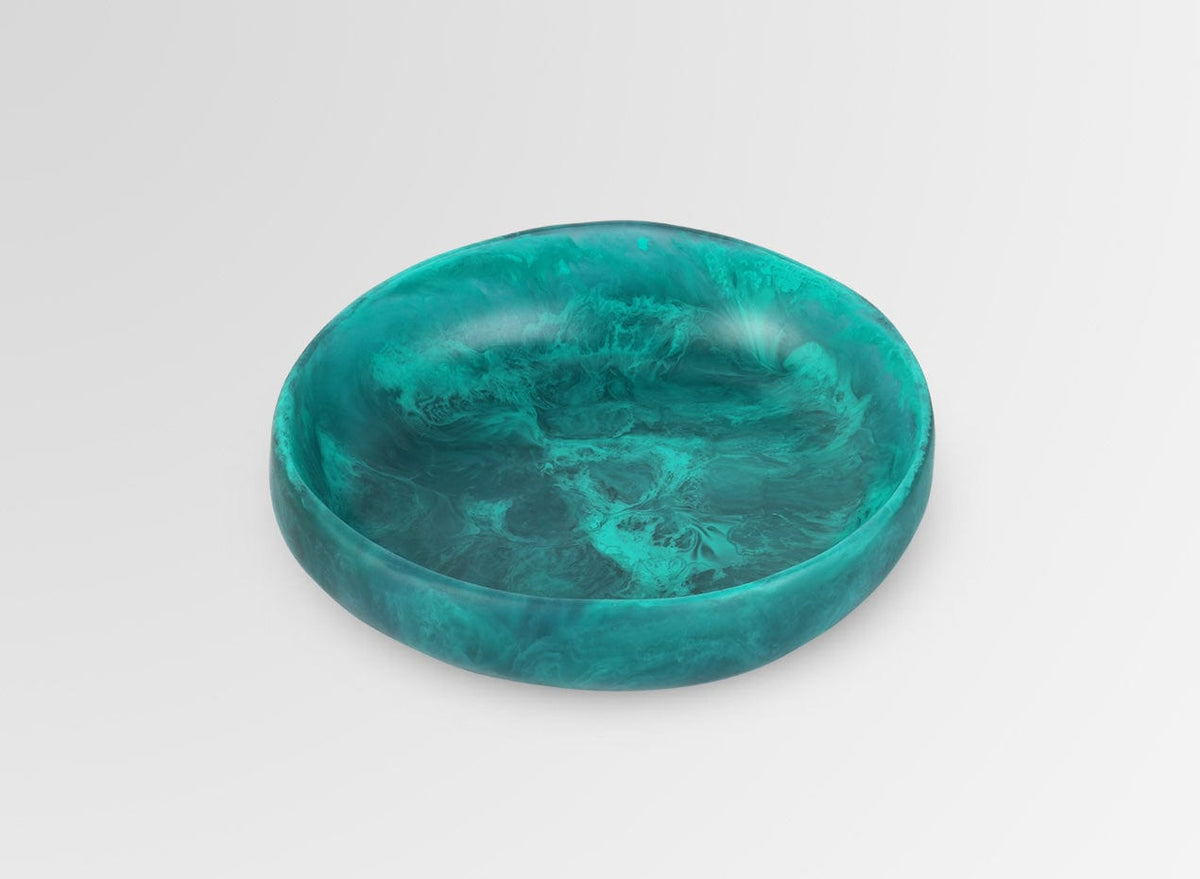 Small Resin Earth Bowl - Mineral Swirl