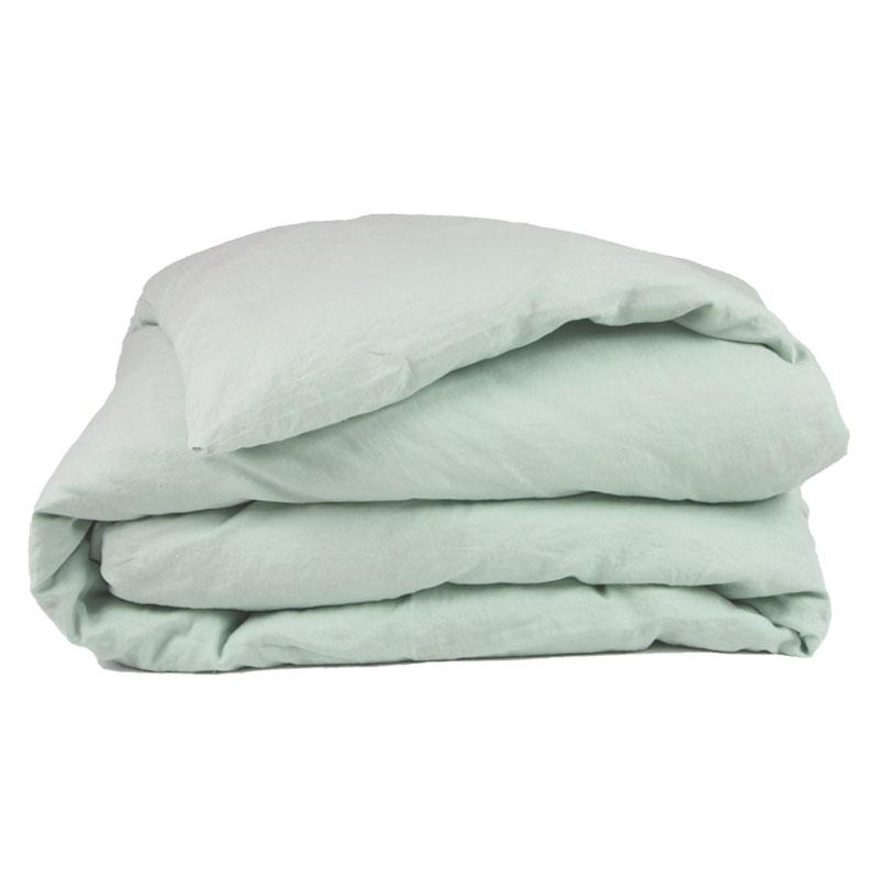 Linen Duvet Cover - Sea Mist-Bedding-Greenhouse-Greenhouse Interiors