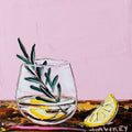 Gin On Pink - Limited Edition Print-Prints-Angela Hawkey-Greenhouse Interiors Pty Ltd