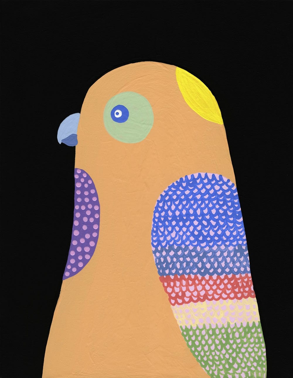 Sweet Face (Tangerine) - Art Print
