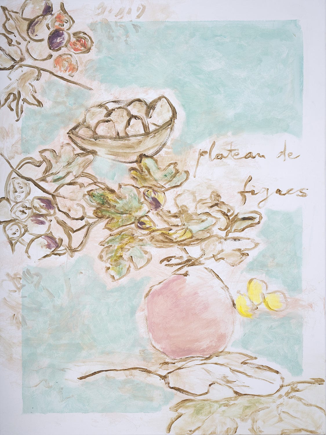 Plateau De Figues - Original Painting