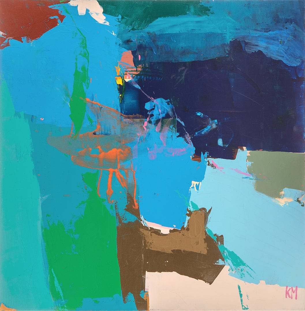 Abstract In Blue - Limited Edition Print