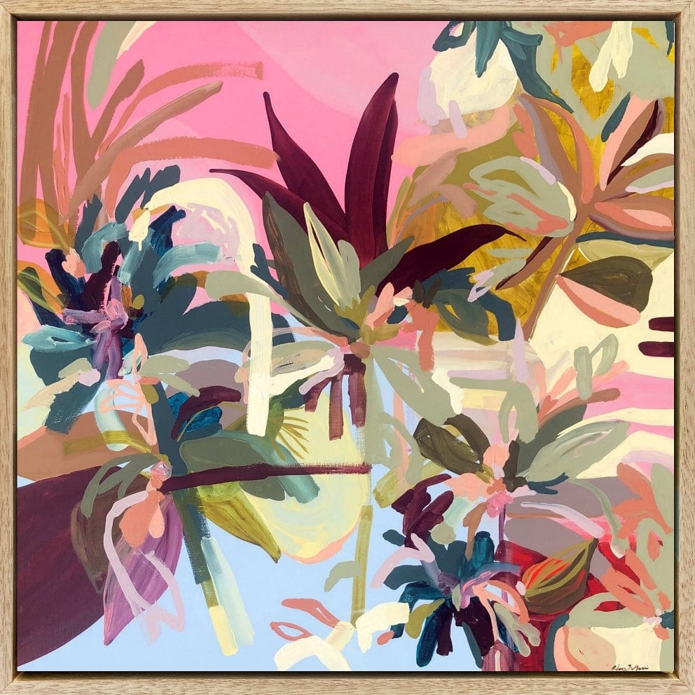 Tending To The Houseplants - Print