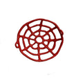 Red Porcelain Fruit Bowl-Ceramics-Kaz Ceramics-Greenhouse Interiors Pty Ltd