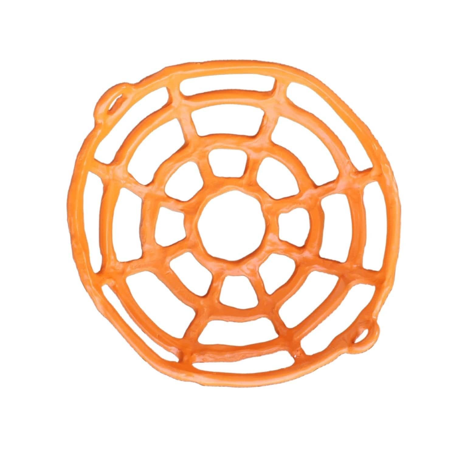 Orange Porcelain Fruit Bowl
