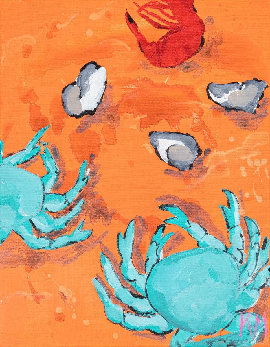 Orange Blossom Sea - Limited Edition Print