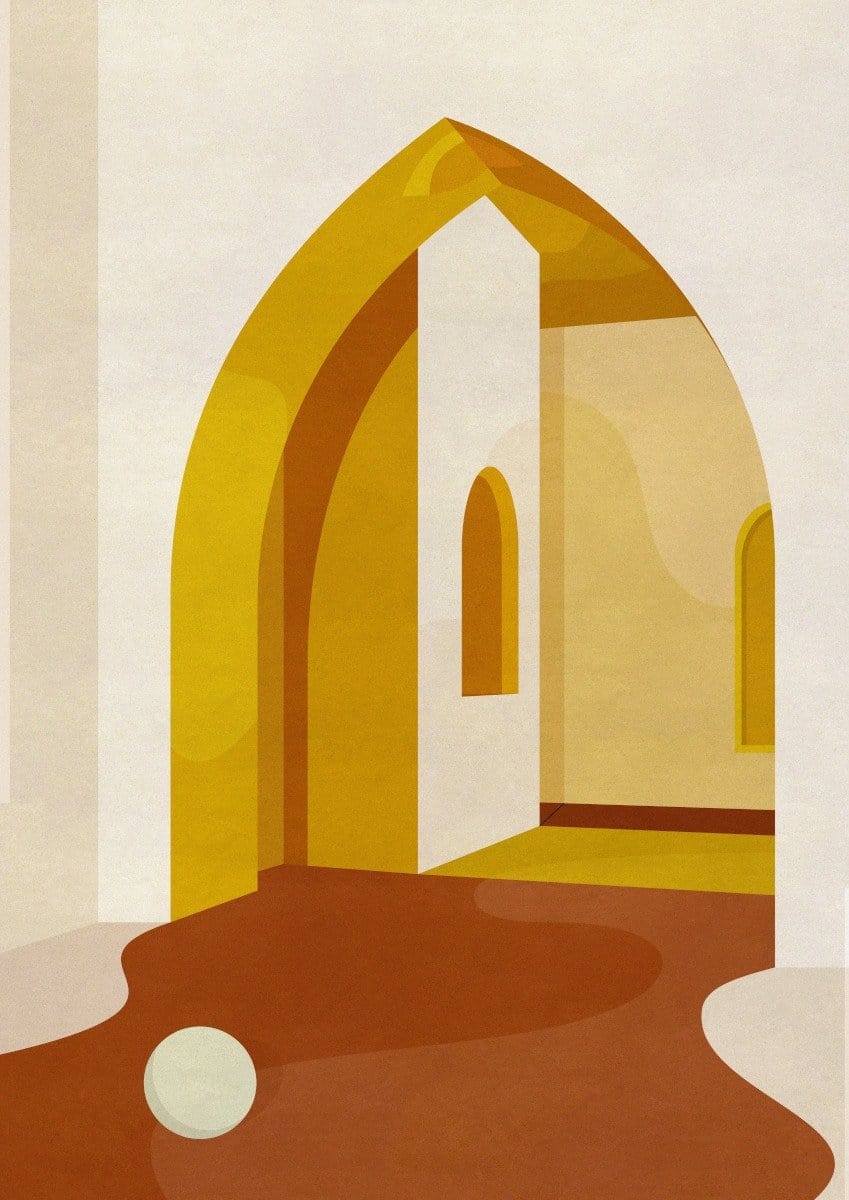 Yellow Interior - Limited Edition Print