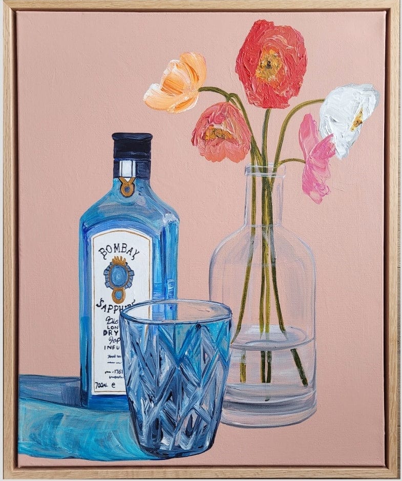 Gin And Poppies - Original Art