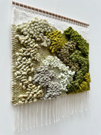 Moss Mini 15 - Handwoven Art