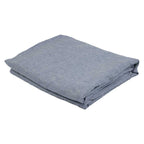 Linen Flat Sheet - Chambray-Bedding-Greenhouse-Greenhouse Interiors