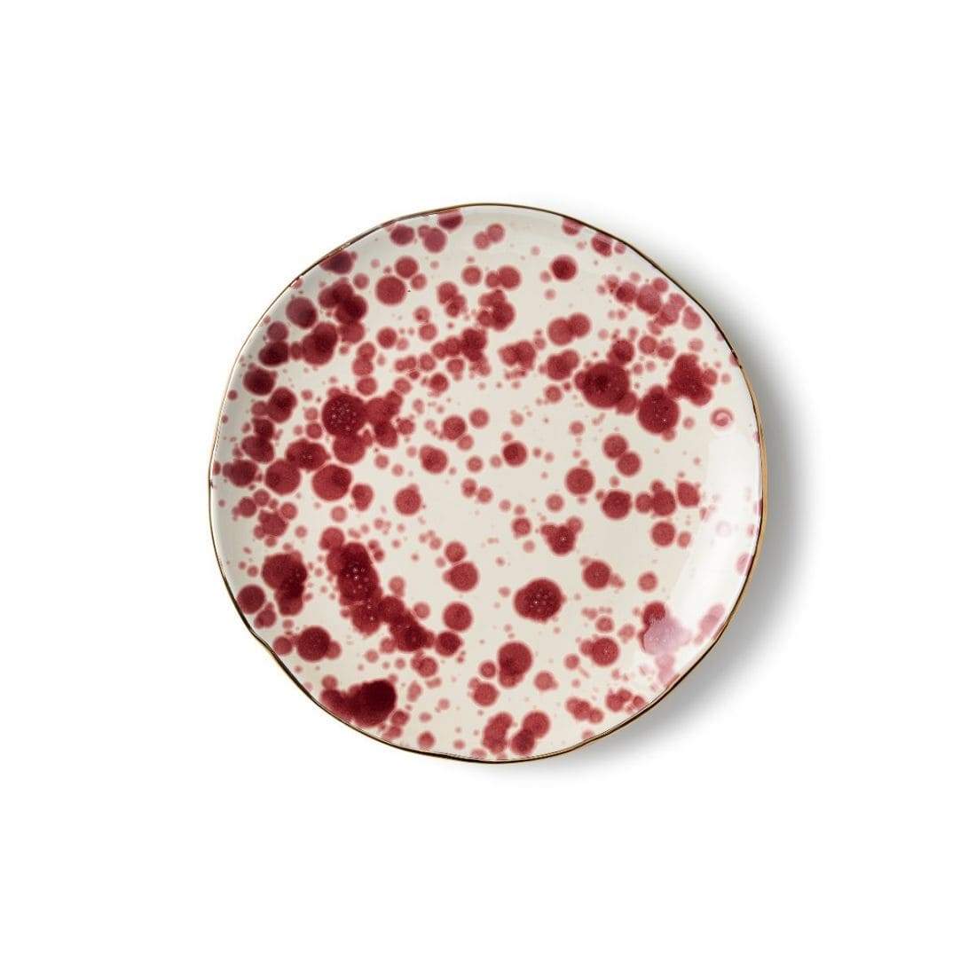 Bitossi Plate - Pink Speckle