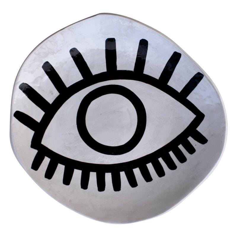 Eye Platter-Ceramics-Kaz Ceramics-Greenhouse Interiors