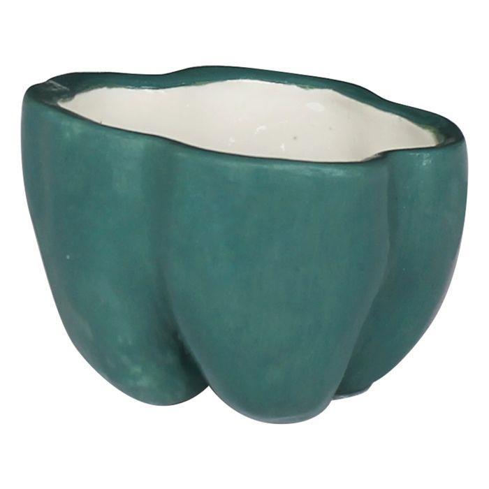 Green Pepper Bowl-Ceramics-Kaz Ceramics-Greenhouse Interiors