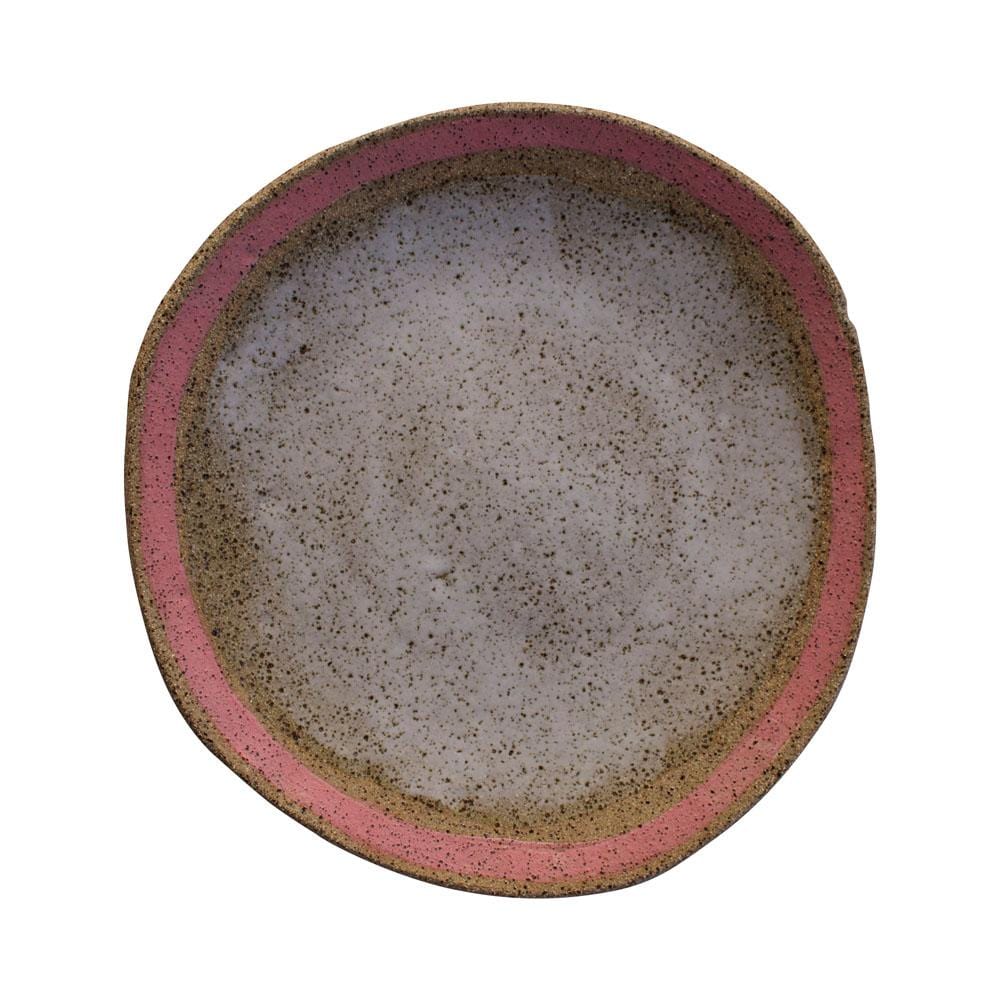 Pink Rim Alchemy Platter-Ceramics-Kaz Ceramics-Greenhouse Interiors