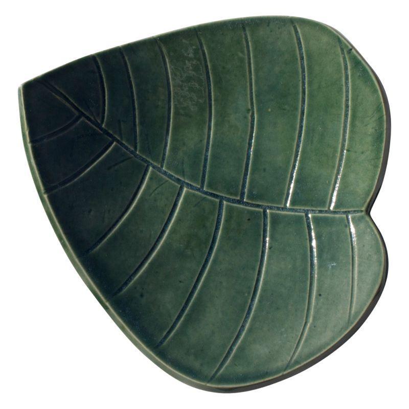 Rathdown Leaf Dish-Ceramics-Kaz Ceramics-Greenhouse Interiors