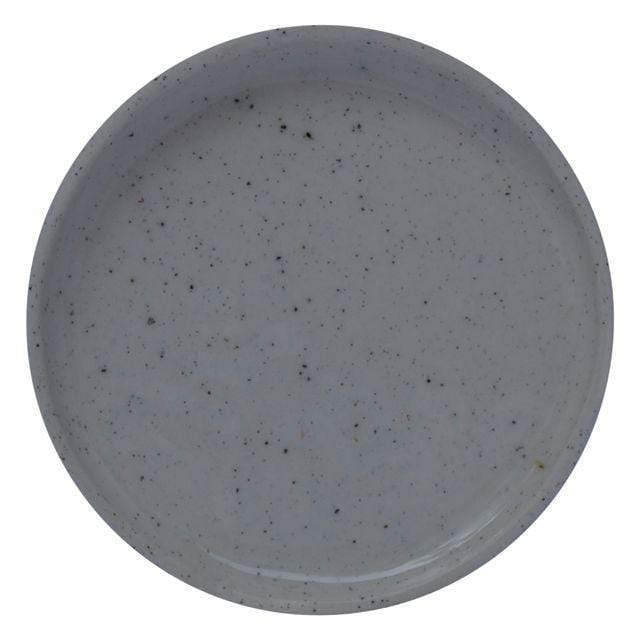 White Herbal Saucer - One Size-Ceramics-Kaz Ceramics-Greenhouse Interiors