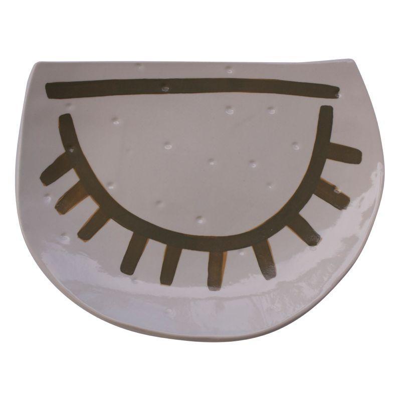 Winksey eye Platter-Ceramics-Kaz Ceramics-Greenhouse Interiors