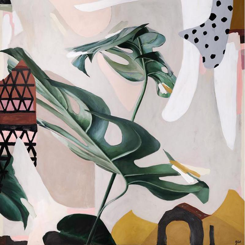 Leopard Leaf - Limited Edition Print-Prints-Georgie Wilson-Greenhouse Interiors