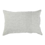 Black Pinstripe – Linen Pillowcase Set