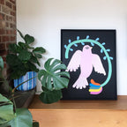 Pink Dove - Print-Prints-Madeleine Stamer-Greenhouse Interiors