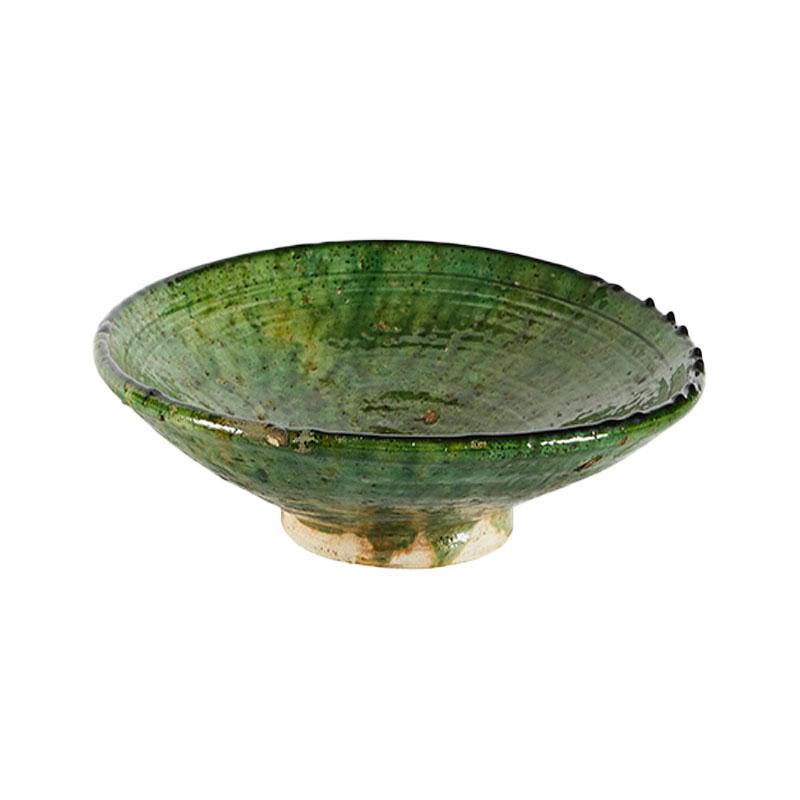 Moroccan Tamegroute Serving Platter - Green