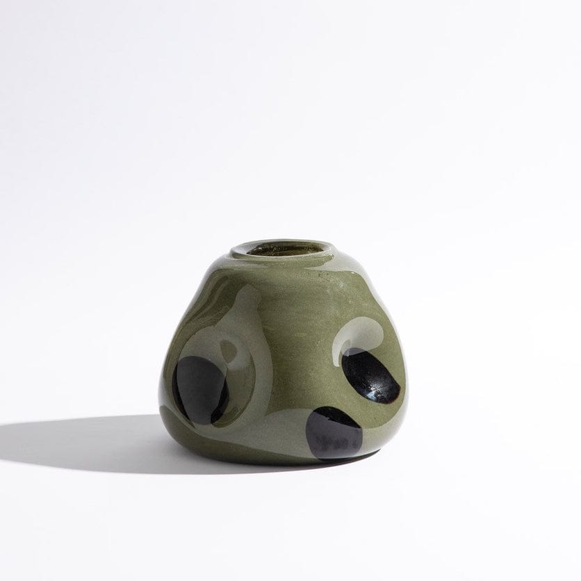 Spots Vase Small - Olive