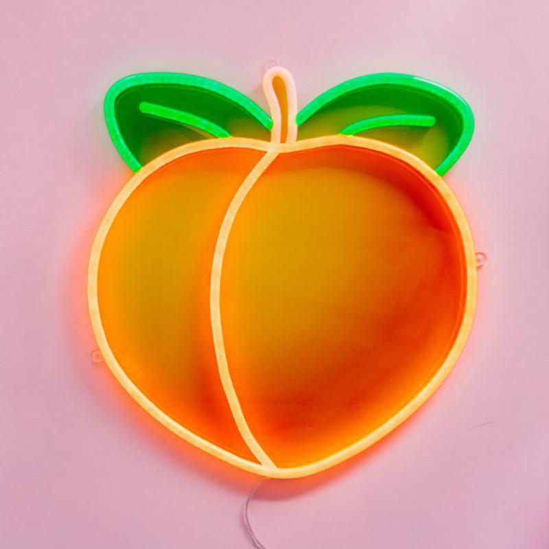 Teaches of Peaches - Neon Lighting-Lighting-Electric Confetti-Greenhouse Interiors