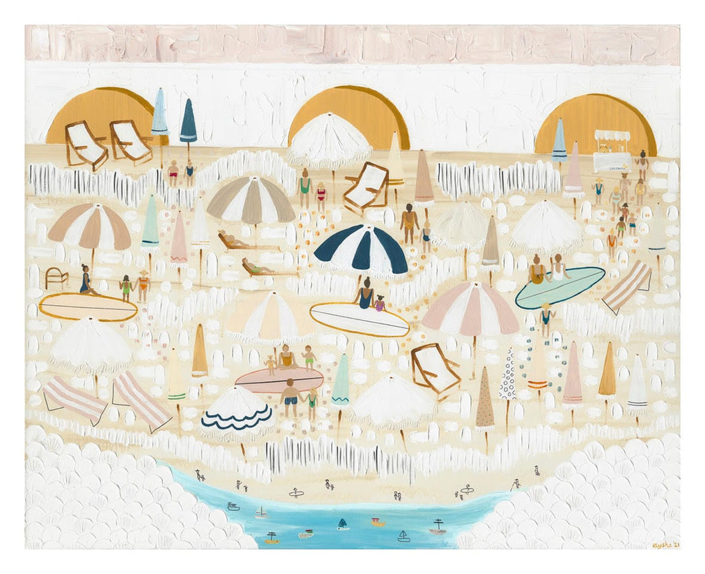 Euro Summer - Limited Edition Print Framed