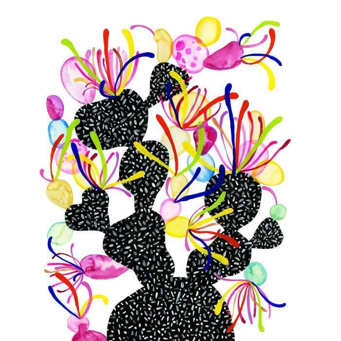 Walk At Night (Pinks) - Print-Prints-Madeleine Stamer-Greenhouse Interiors